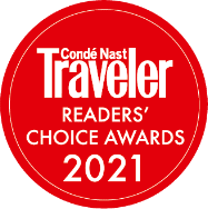 Condé Nast Traveler Readers' Choice Awards 2021 Logo