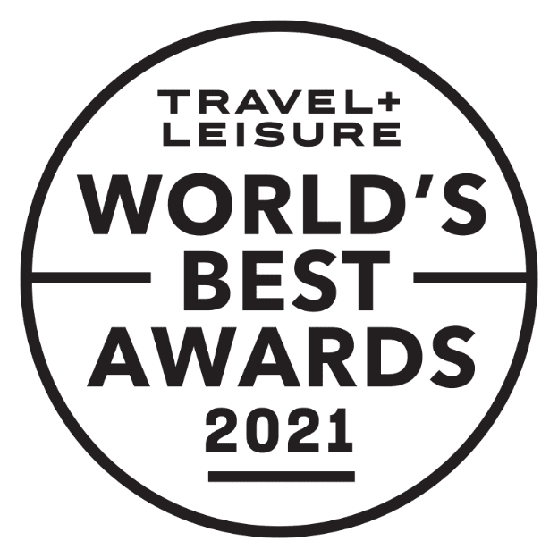 Travel + Leisure World's Best Awards 2021 Logo