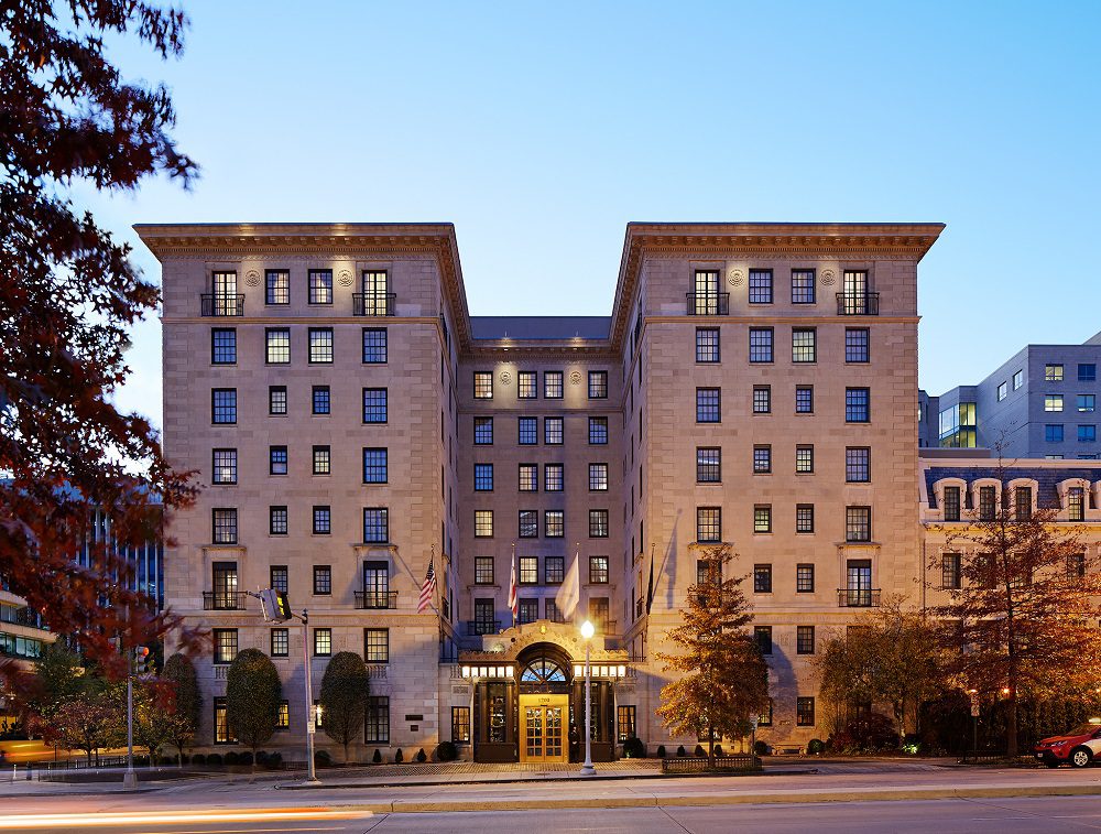 Jefferson exterior in the morning